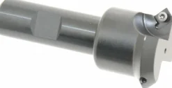45° Lead Angle, 1.2" to 1.66" Cut Dia, Indexable & Chamfer End Mill