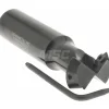 30° Lead Angle, 3/4" to 1.077" Cut Dia, Indexable & Chamfer End Mill