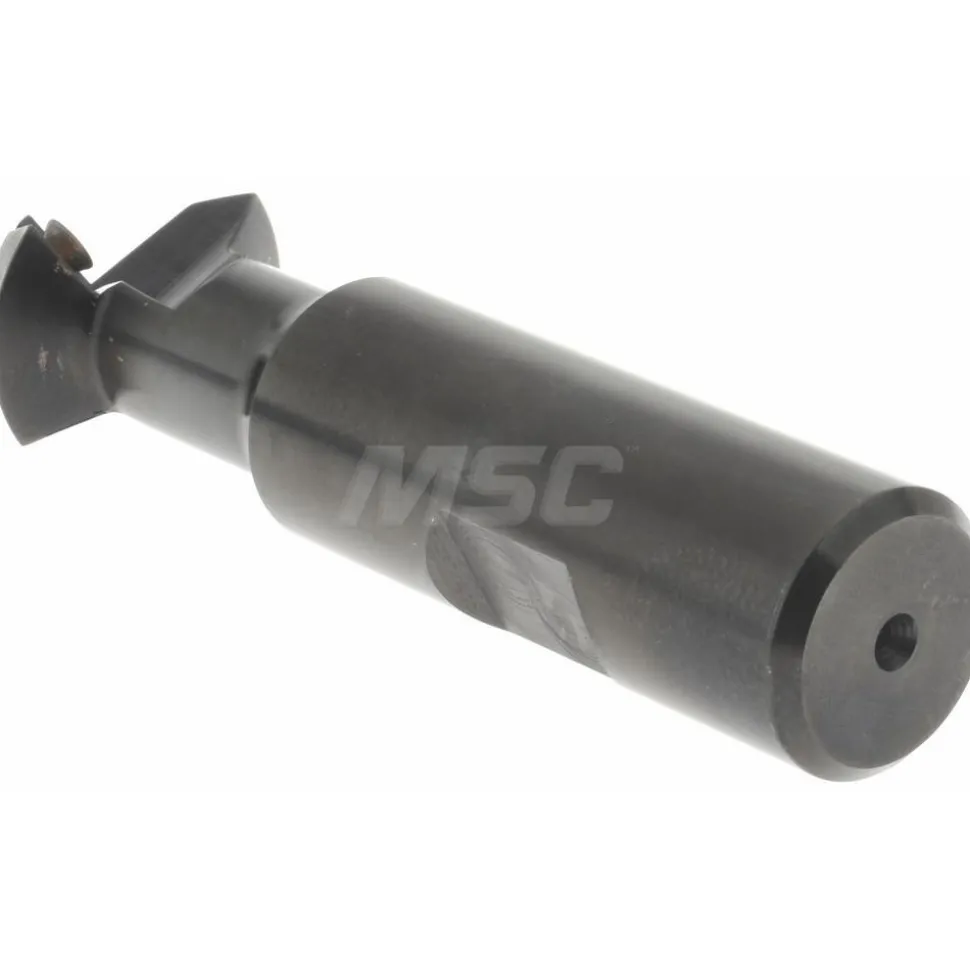 30° Lead Angle, 3/4" to 1.077" Cut Dia, Indexable & Chamfer End Mill