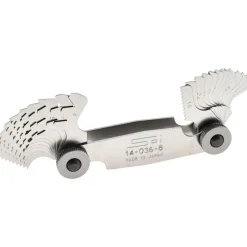 28 Leaf, 4 to 80 TPI Range, Steel Screw Pitch Gage