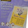Letter Size, Gloss Finish Plastic Pouch