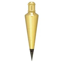 4-3/8" Long, 1-1/8" Dia Brass Plumb Bob