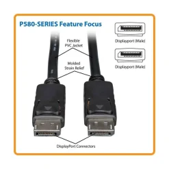 6' Long, DISPLAYPORT Computer Cable