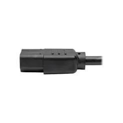 6' Long, NEMA 5-15P/IEC-320-C-13 Computer Cable