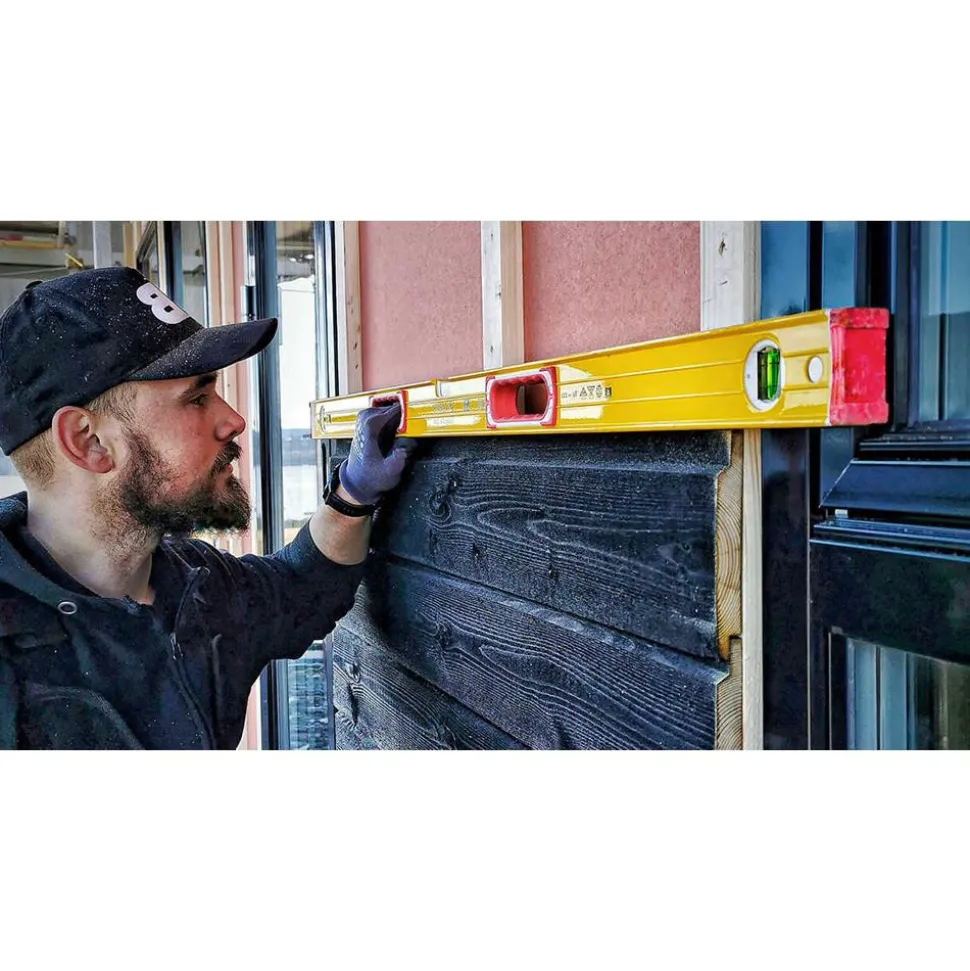 24" Long 3 Vial Box Beam Level