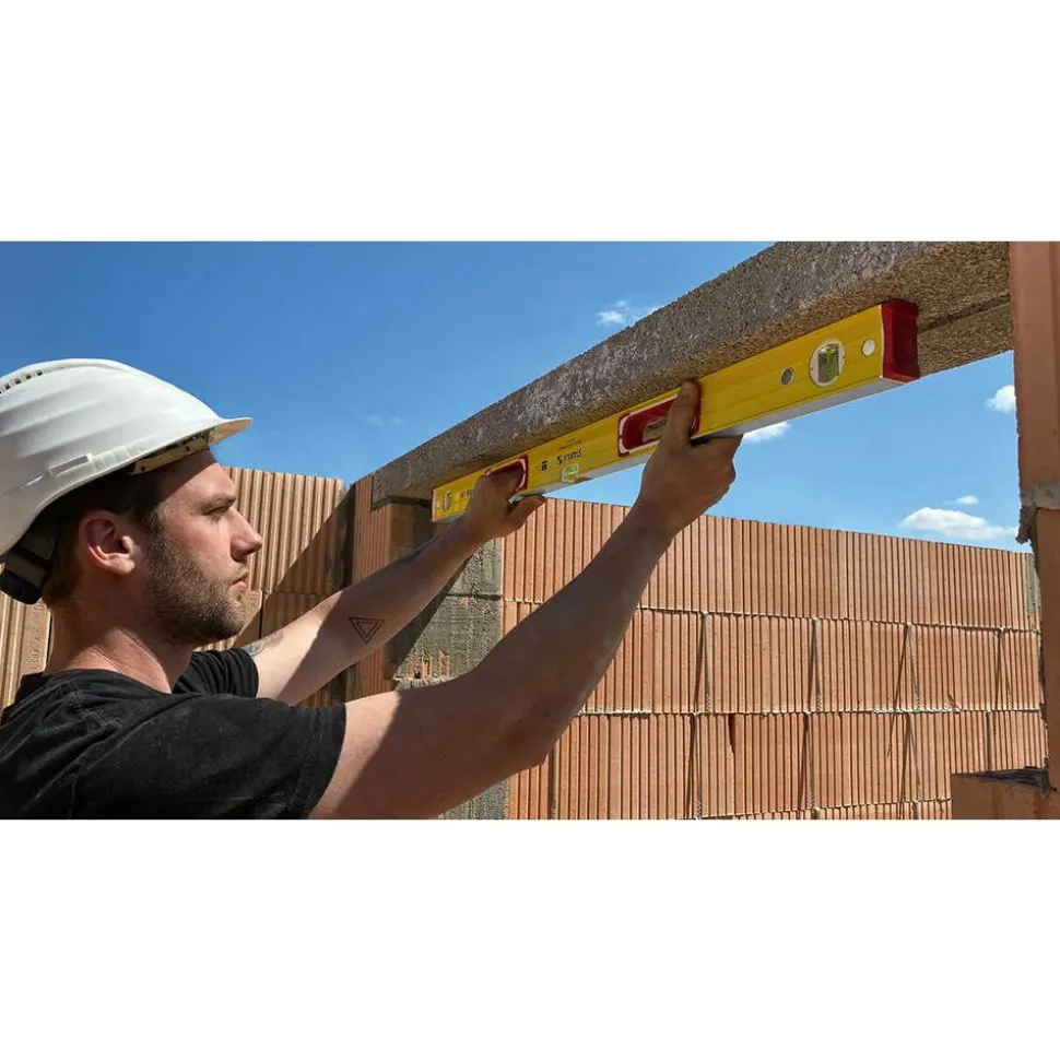 24" Long 3 Vial Box Beam Level