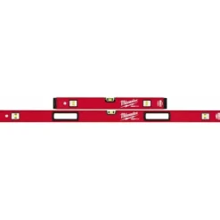 24" & 48" Long 6 Vial Box Beam Level