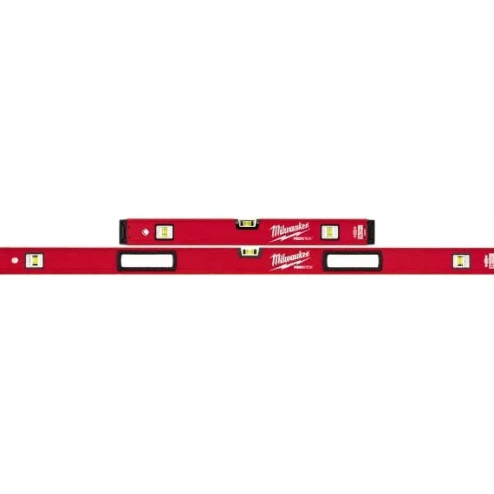 24" & 48" Long 6 Vial Box Beam Level
