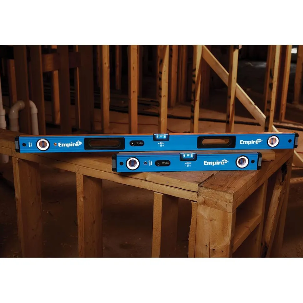 48" Long 3 Vial Box Beam Level