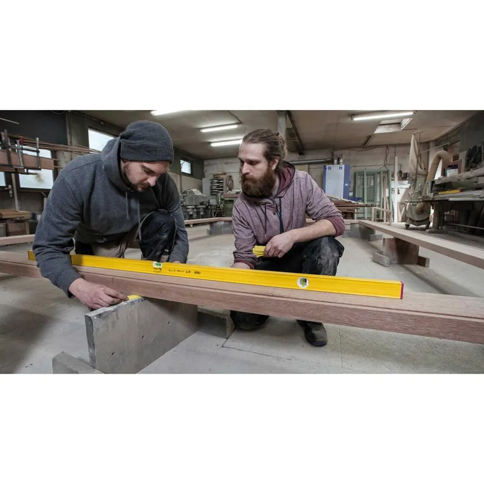 72" Long 3 Vial Box Beam Level