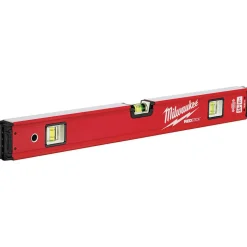 24" Long 3 Vial Box Beam Level