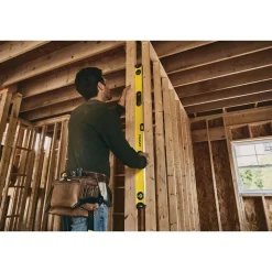 48" Long 3 Vial Box Beam Level