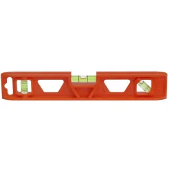 9" Long 3 Vial Torpedo Level