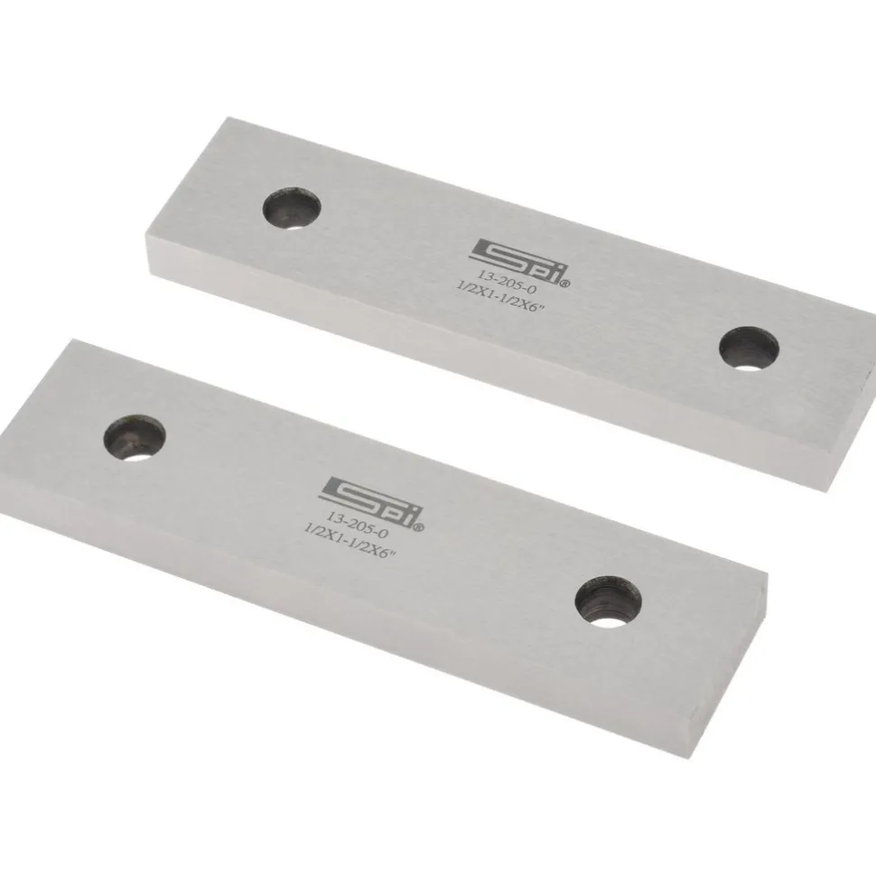 6" Long x 1-1/2" High x 1/2" Thick, Steel Parallel