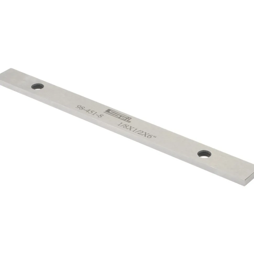 6" Long x 1/2" High x 1/8" Thick, Steel Parallel