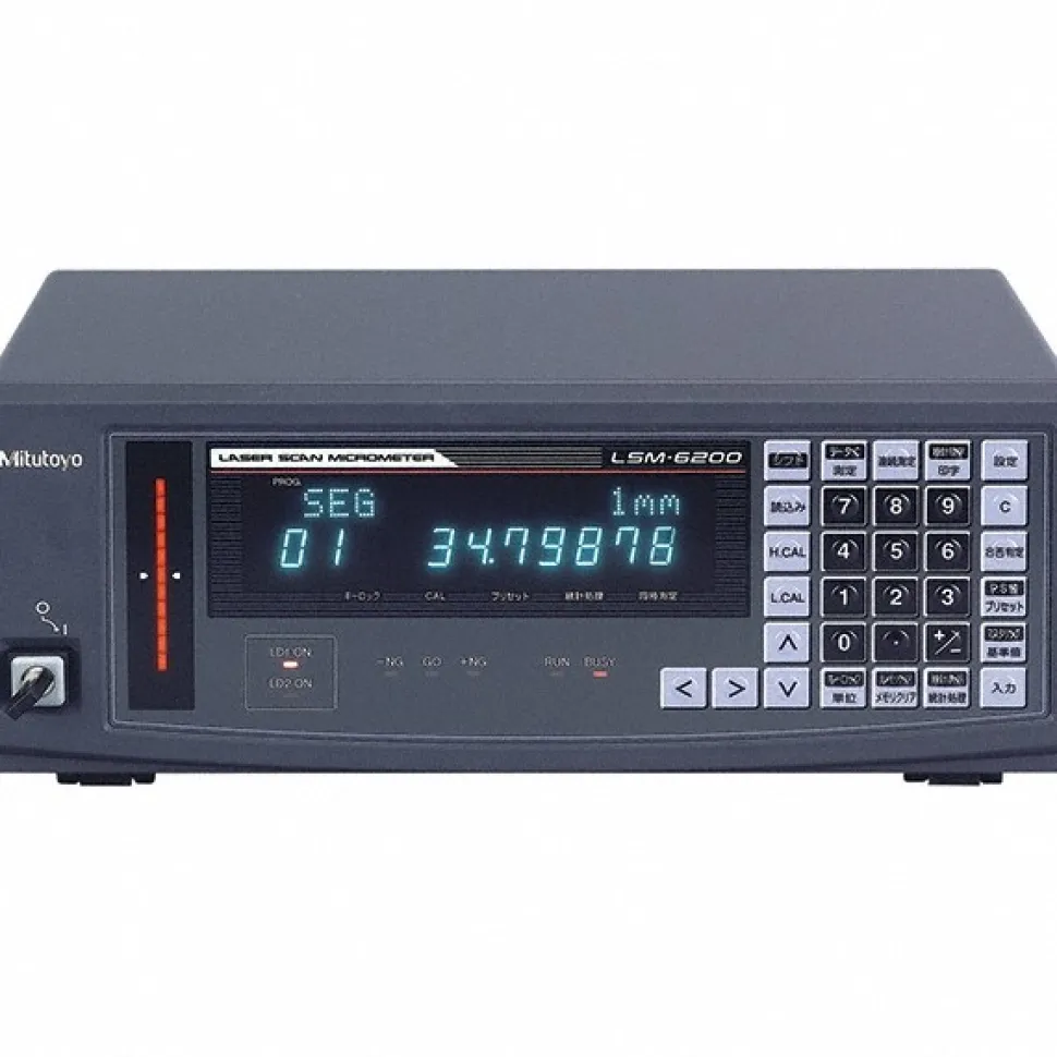 LSM-6200 Standard Display Unit for Laser Scan Micrometer: Inch/mm, 2-Axis, Segment or Edge Measurement