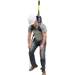LT WT BLK 1/PR TRAUMA SAFETY STRAPS