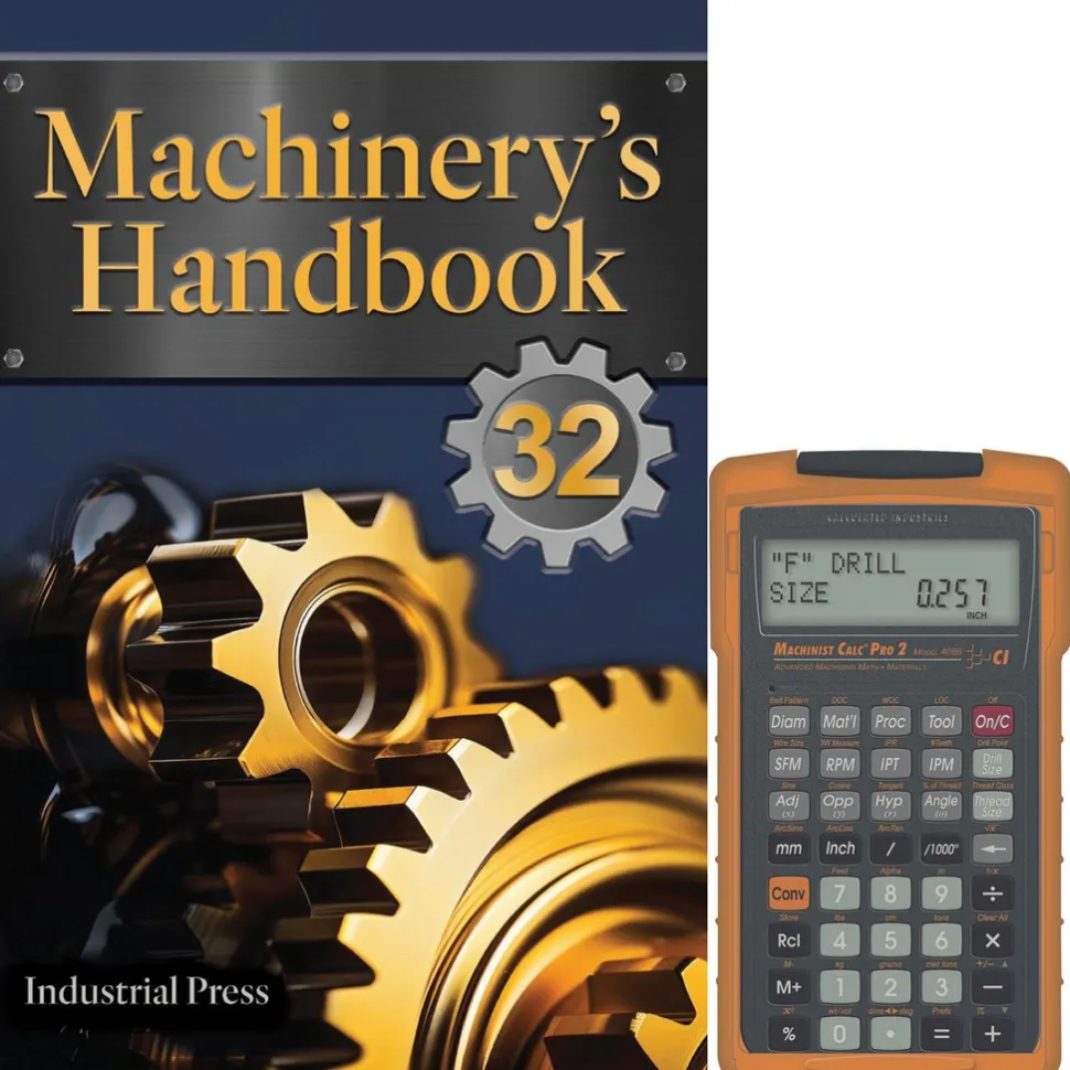 Machinery's Handbook Large Print & Calc Pro 2: 32nd Edition