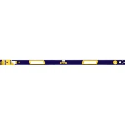 Magnetic 48" Long 3 Vial Box Beam Level