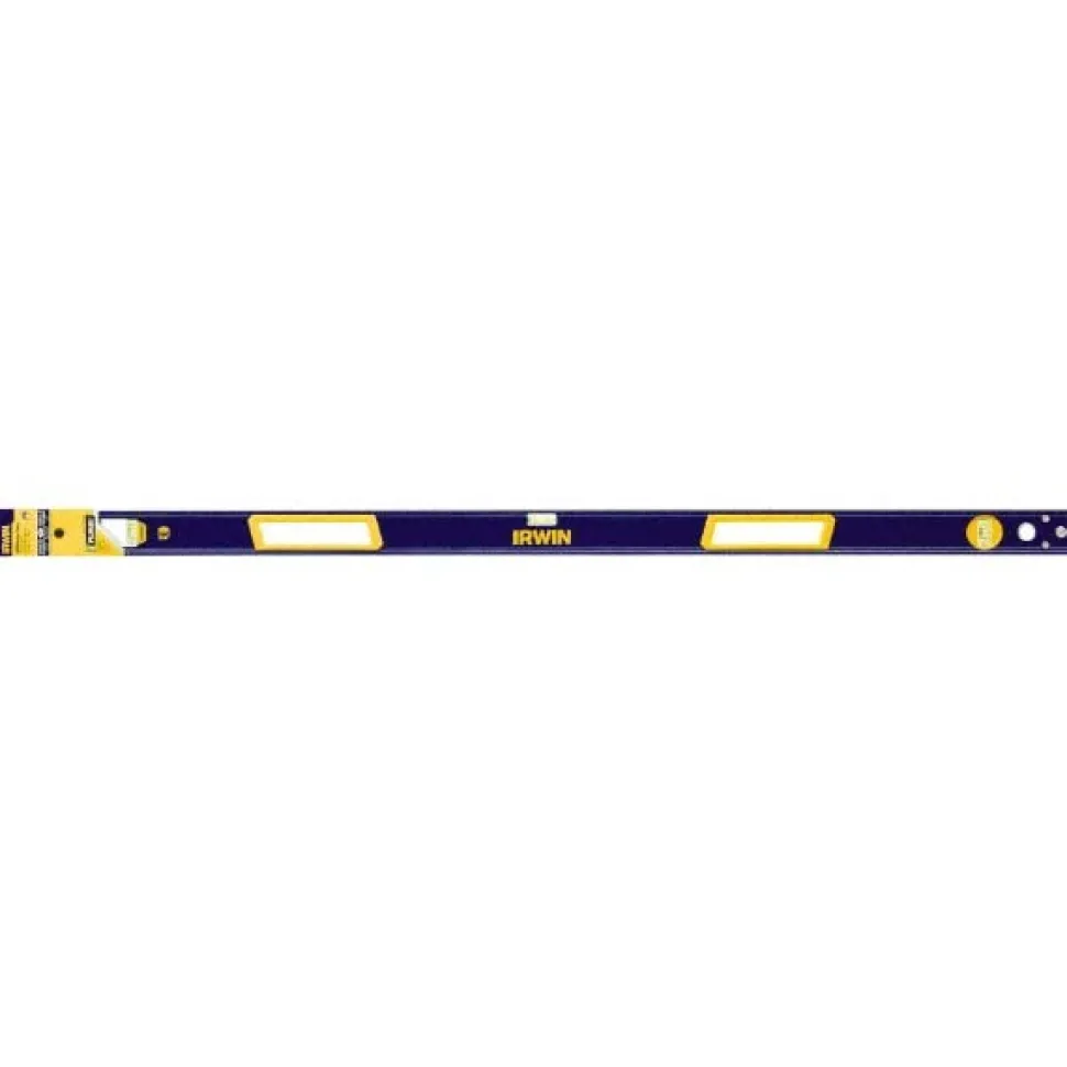 Magnetic 48" Long 3 Vial Box Beam Level