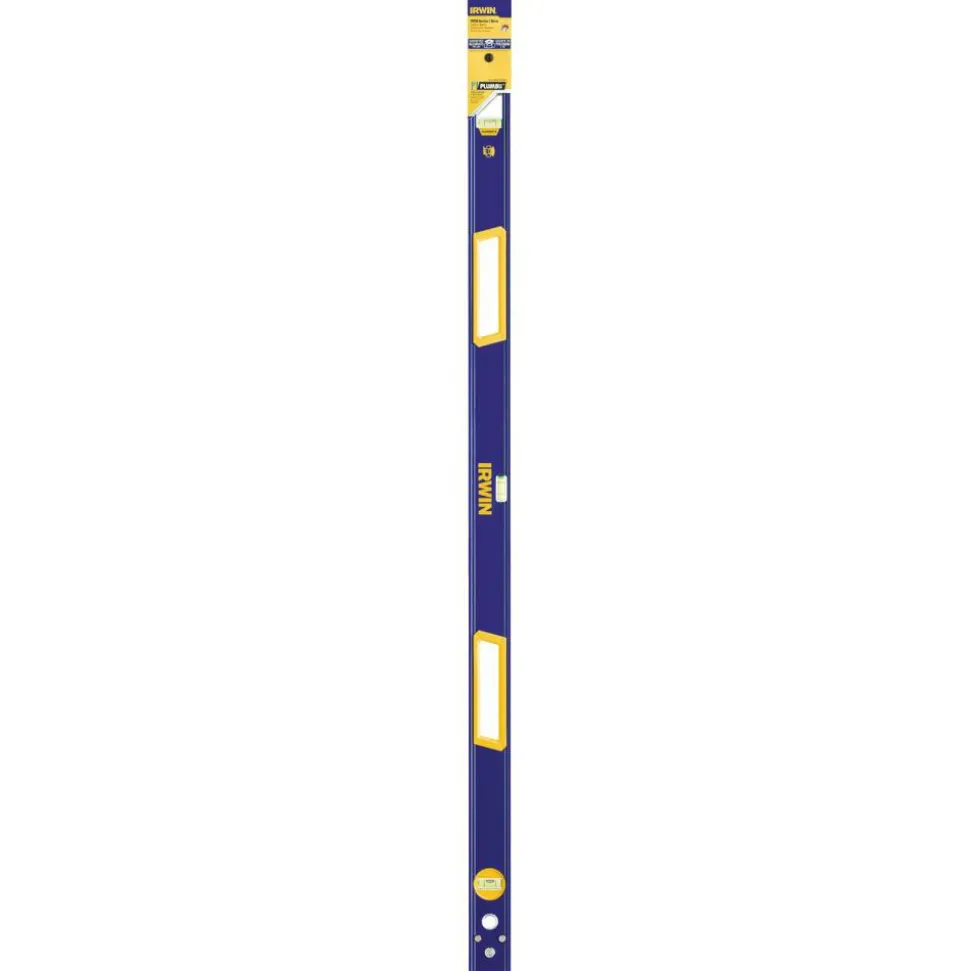Magnetic 48" Long 3 Vial Box Beam Level