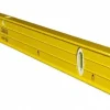 Magnetic 72" Long 3 Vial Box Beam Level