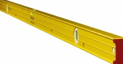 Magnetic 72" Long 3 Vial Box Beam Level