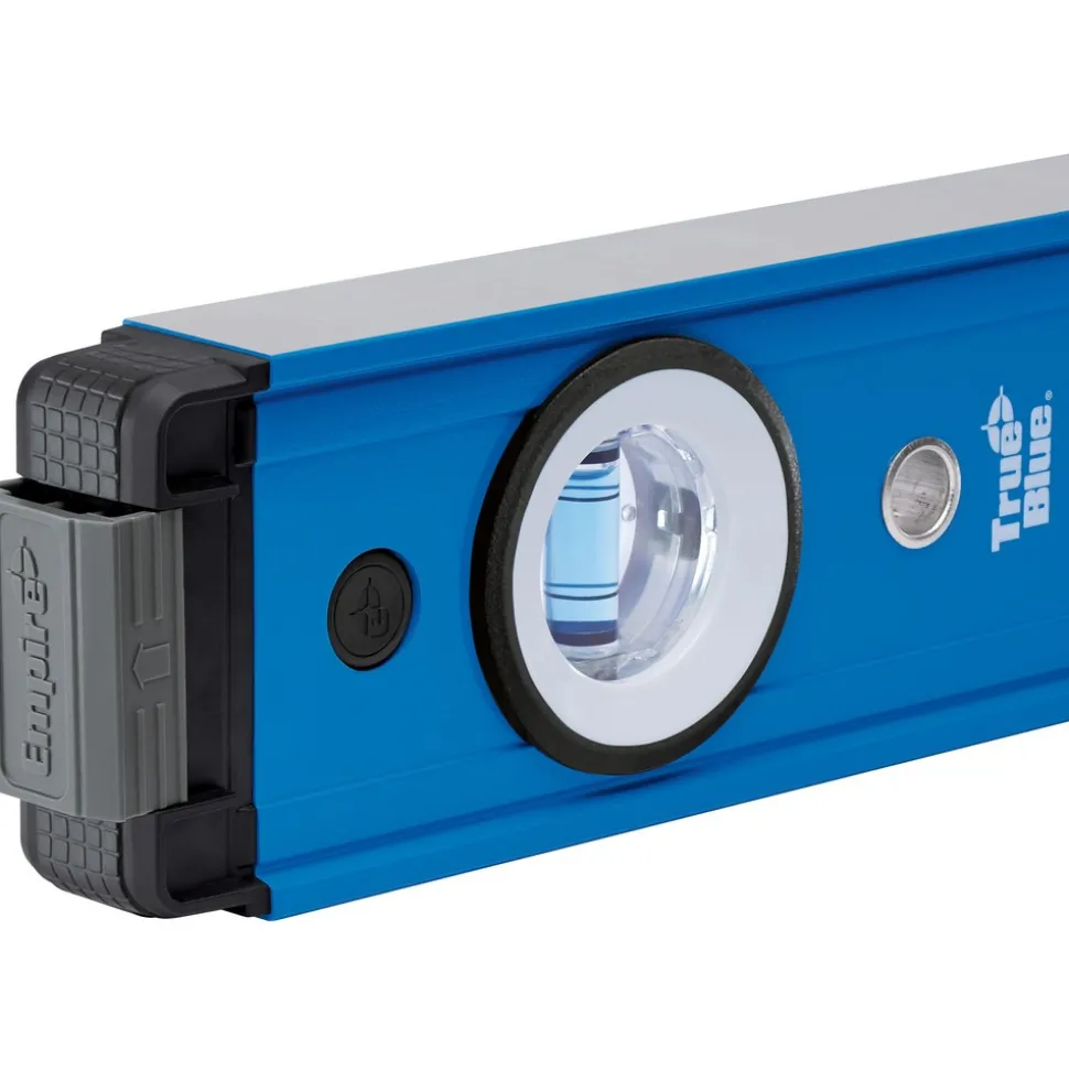 Magnetic 32" & 78" Long 3 Vial Box Beam Level