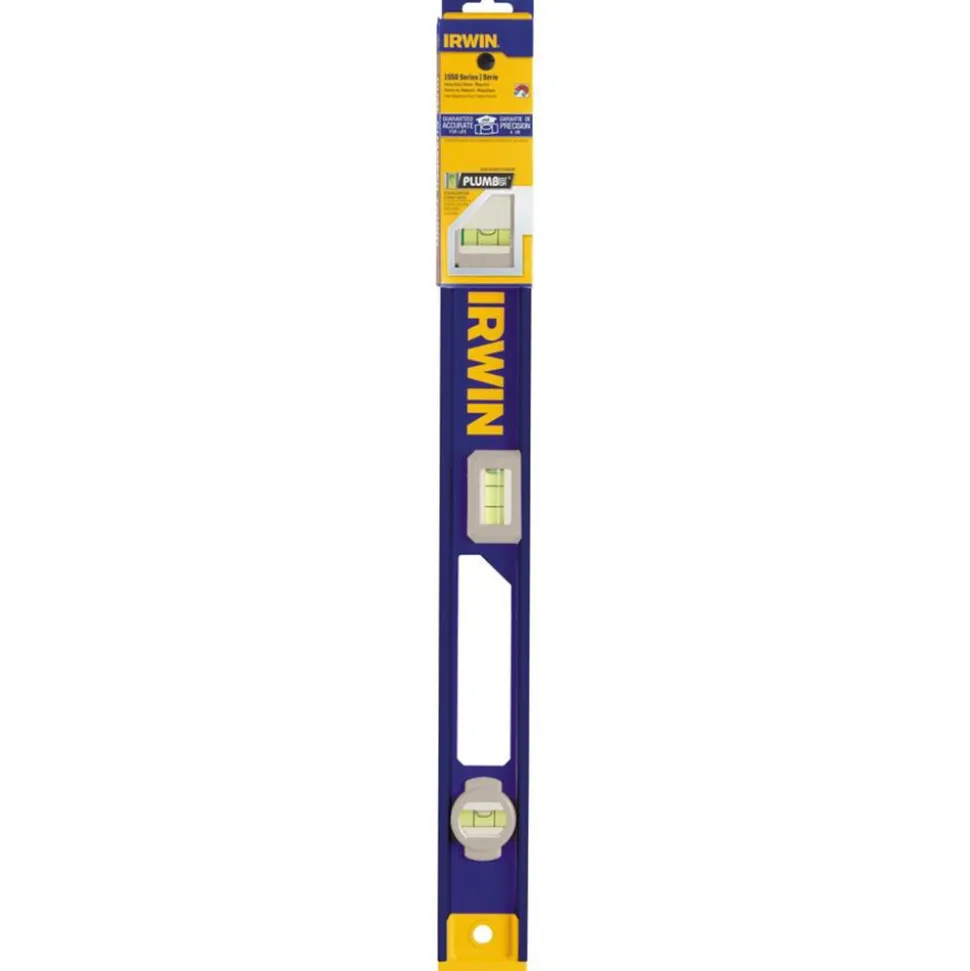 Magnetic 24" Long 3 Vial I-Beam Level