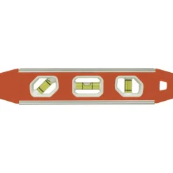 Magnetic 9" Long 3 Vial Torpedo Level