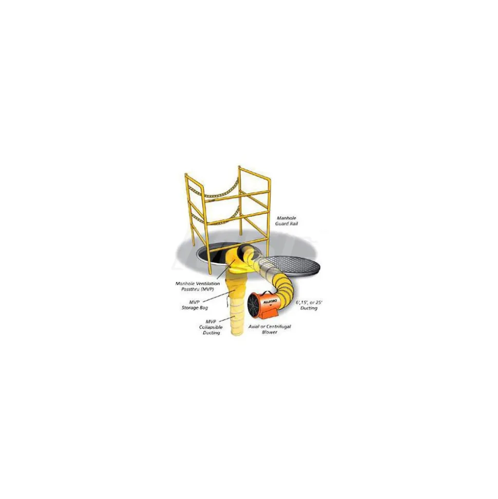 12” Manhole Ventilation Passthru