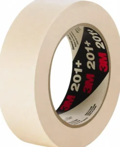 Masking Tape: 48.00 mm Wide, 180' Long, 4.4 mil Thick, Tan