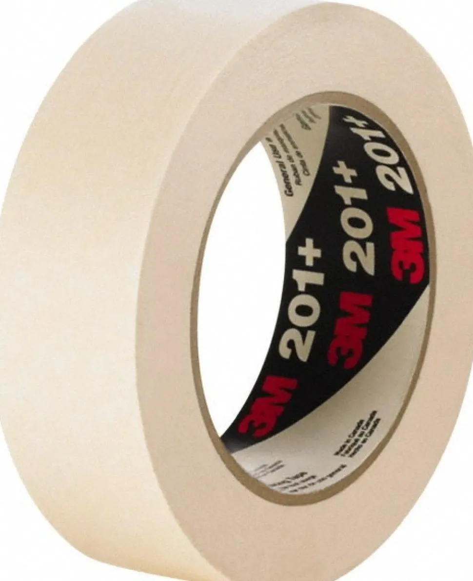 Masking Tape: 48.00 mm Wide, 180' Long, 4.4 mil Thick, Tan