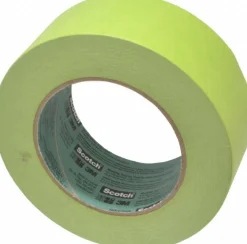 Masking Tape: 2" Wide, 180' Long, 6 mil Thick, Green