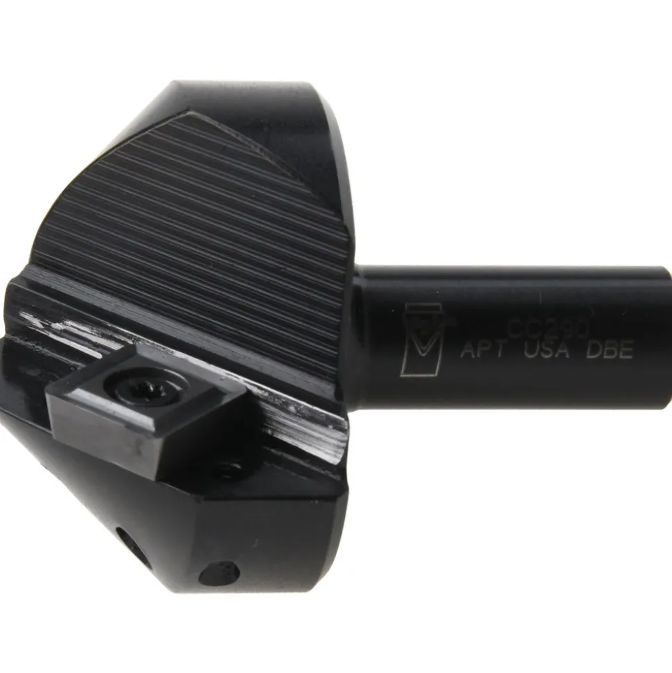 1-3/4" Max Dia, 1/2" Shank Dia, 90° Included Angle, Indexable Countersink