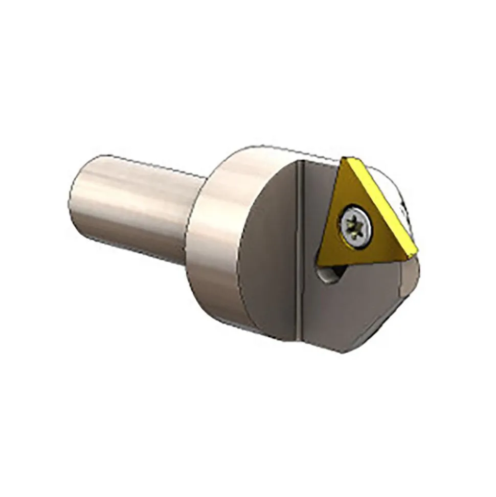 1" Max Dia, 1/2" Shank Dia, 0.38" LOC, 90° Included Angle, Indexable Countersink
