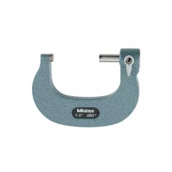 Mechanical Outside Micrometer: 2" Range, 0.0001" Graduation