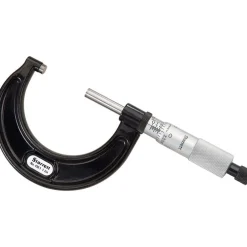 Mechanical Outside Micrometer: 2" Range, 0.0001" Graduation