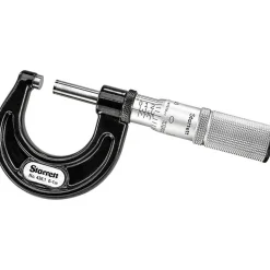 Mechanical Outside Micrometer: 1" Range, 0.0001" Graduation