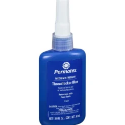 Medium Strength Threadlocker, Blue, 50 mL