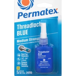 Medium Strength Threadlocker, Blue, 10 mL