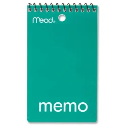 Memo Book: 60 Sheets, 3 x 5" Sheet, College Ruled