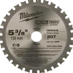 5-3/8" Metal & Stainless Cutting Circular Saw Blade