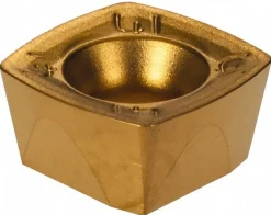 Milling Inserts: Insert Style: XDLT; Insert Size: 09; Insert Material: Solid Carbide; Insert Shape: Square