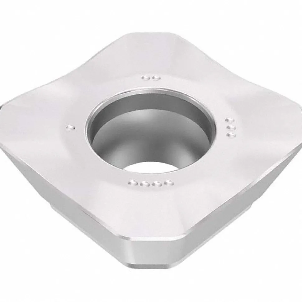 Milling Inserts: Insert Style: SEMX; Insert Size: 12; Insert Material: Solid Carbide; Insert Shape: Square