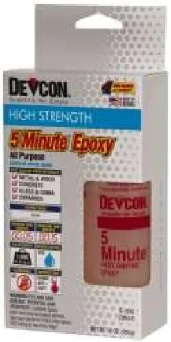 5 Minute® Fast Drying Epoxy (S-209), 4.5 oz Bottles