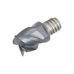 10mm Mill Dia, 7mm LOC, 13mm OAL, 4 Flute Square End Mill Head