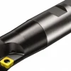 11.3mm Cut Dia, 1" Arbor Hole Dia, 1.2mm Max Depth, Indexable Square-Shoulder Face Mill