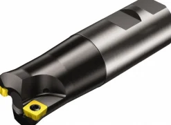 11.3mm Cut Dia, 1" Arbor Hole Dia, 1.2mm Max Depth, Indexable Square-Shoulder Face Mill