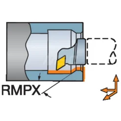 Modular Turning & Profiling Head: 32.00 mm, Internal, Right Hand